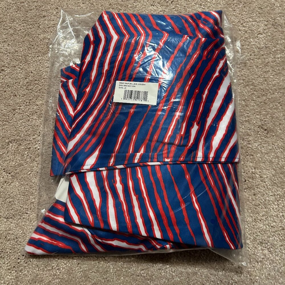Buffalo Bills Zubaz Joggers- Size Large - Picture 4 of 4